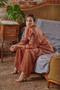Floral Paisley Orange Darcy Shirt