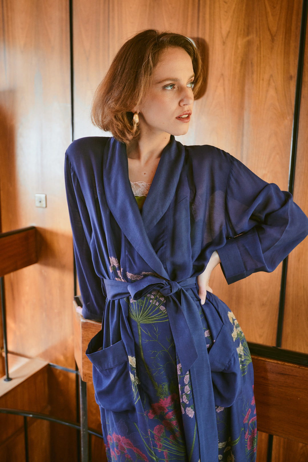 Parsley Seed Navy Gown