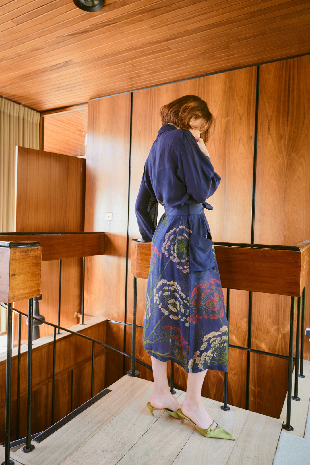 Parsley Seed Navy Gown