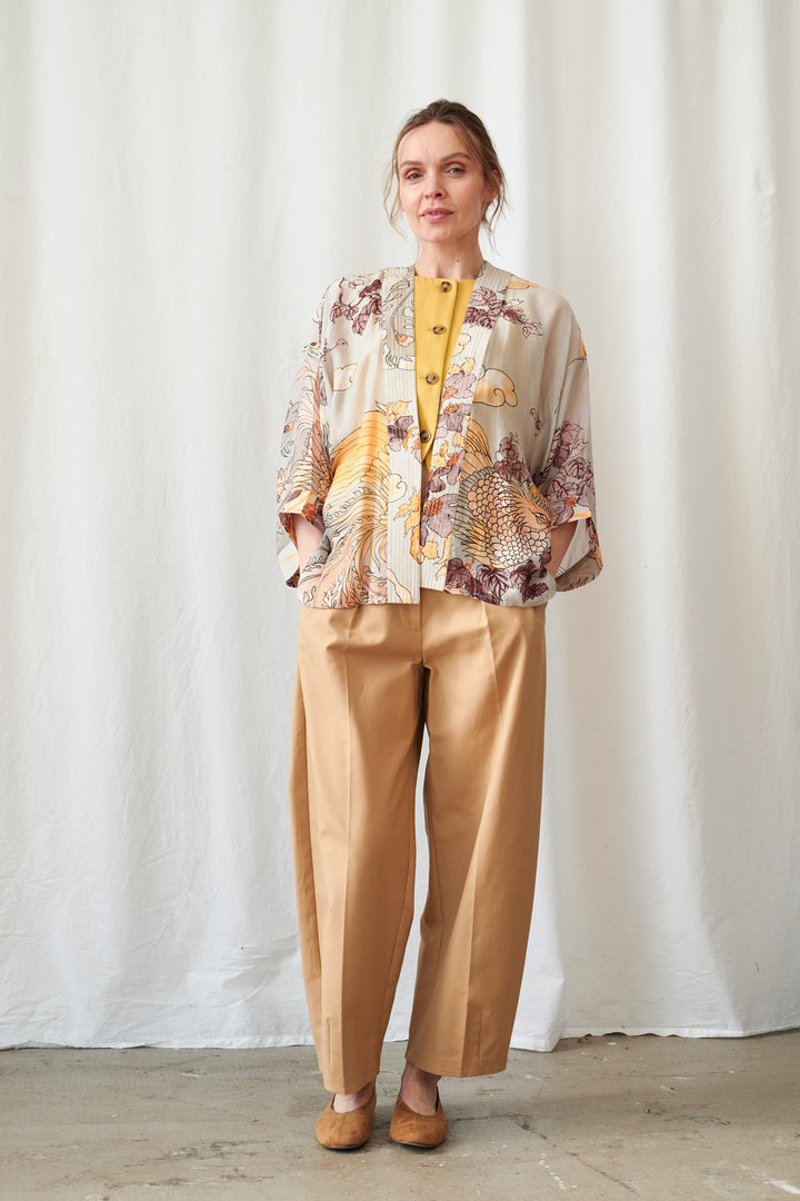 Kimono gris phénix
