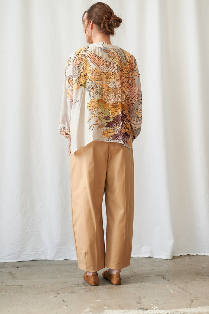 Kimono gris phénix