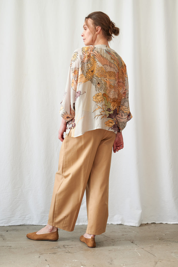 Kimono gris phénix