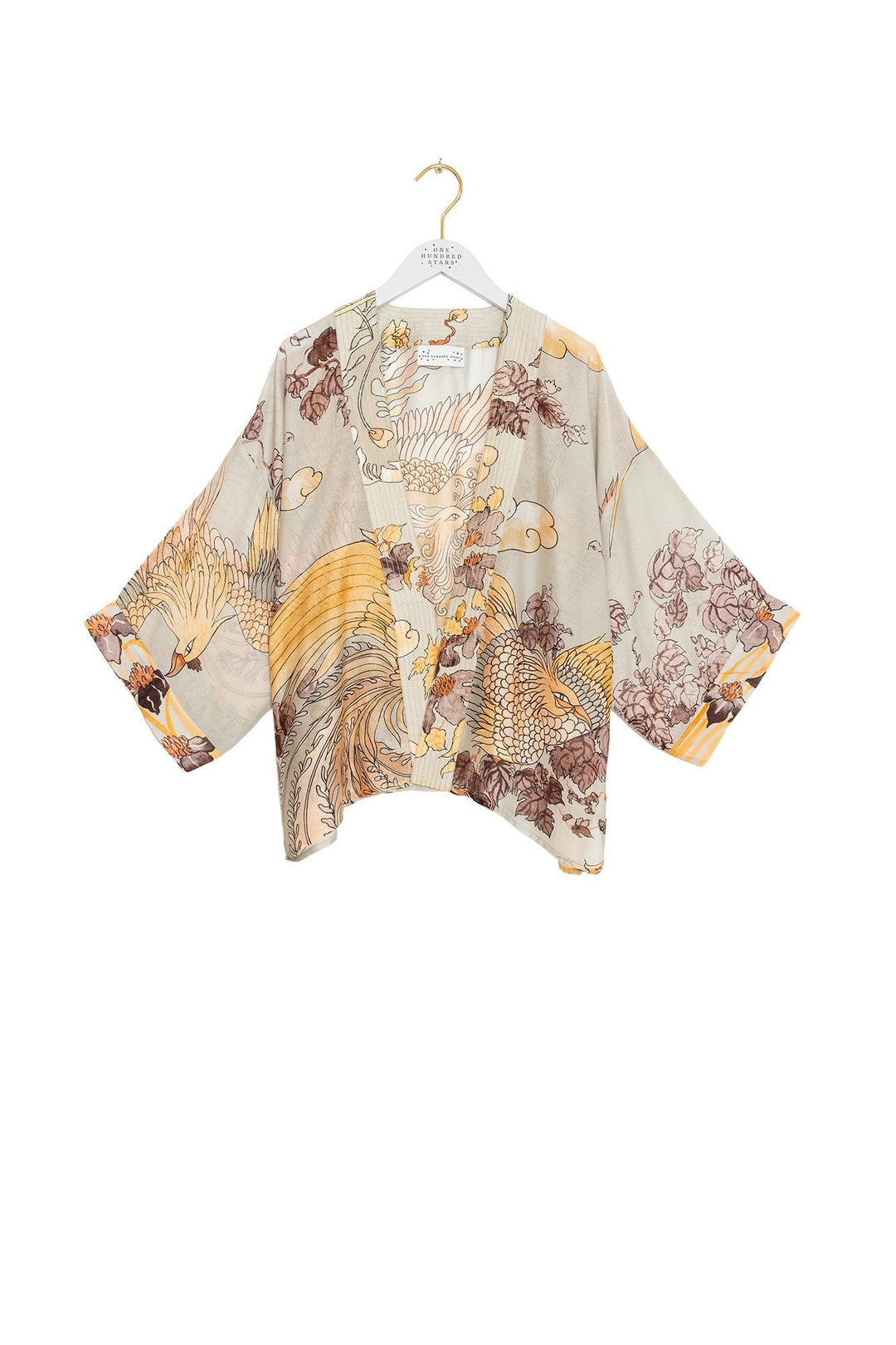 Kimono gris phénix
