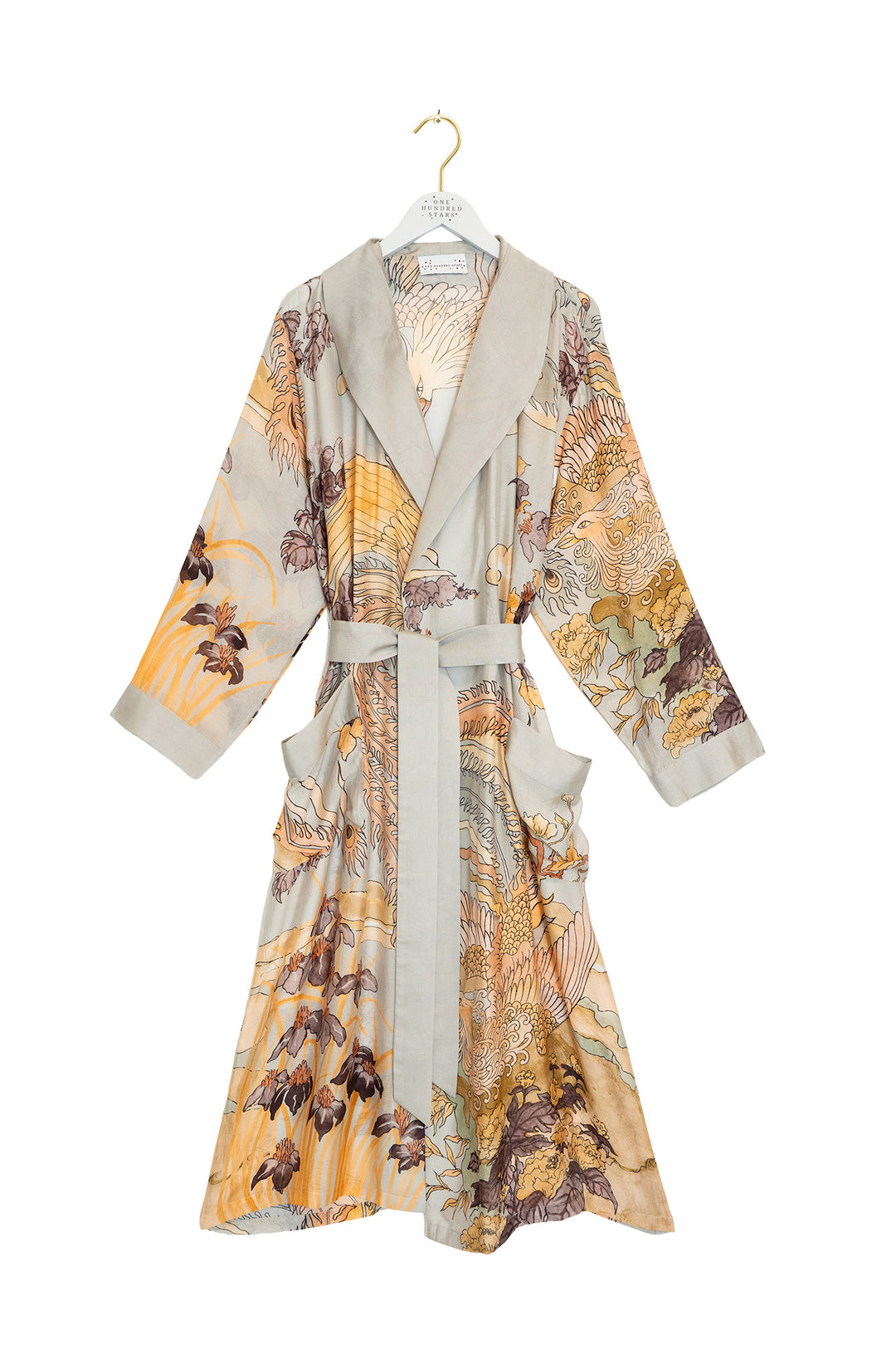 Robe grise phénix