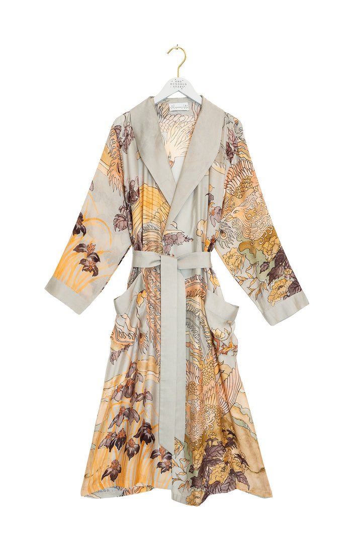 Robe grise phénix