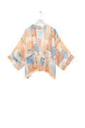 Woman and Vase Pastel Kimono