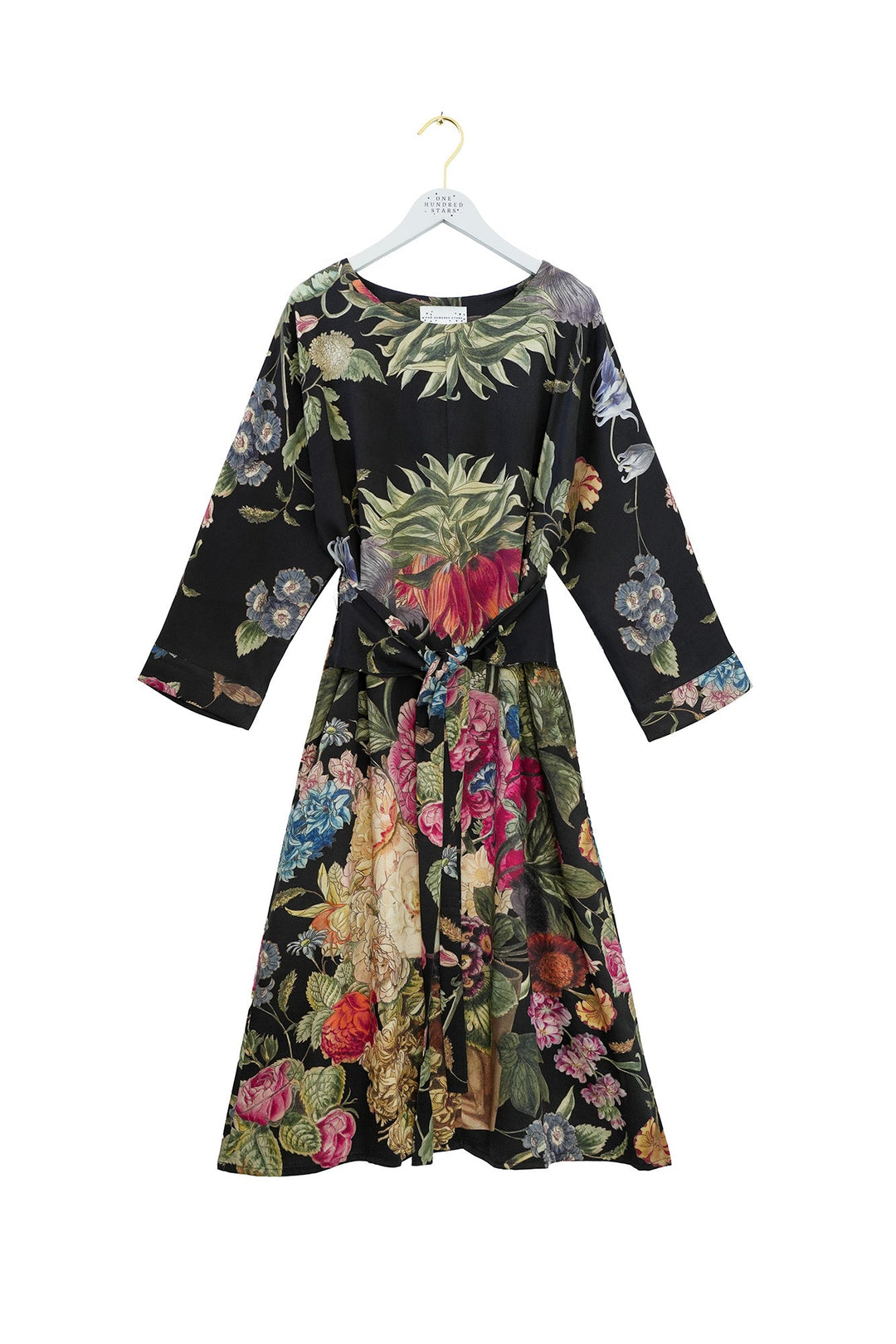 One Hundred Stars Primula Black Kate Dress