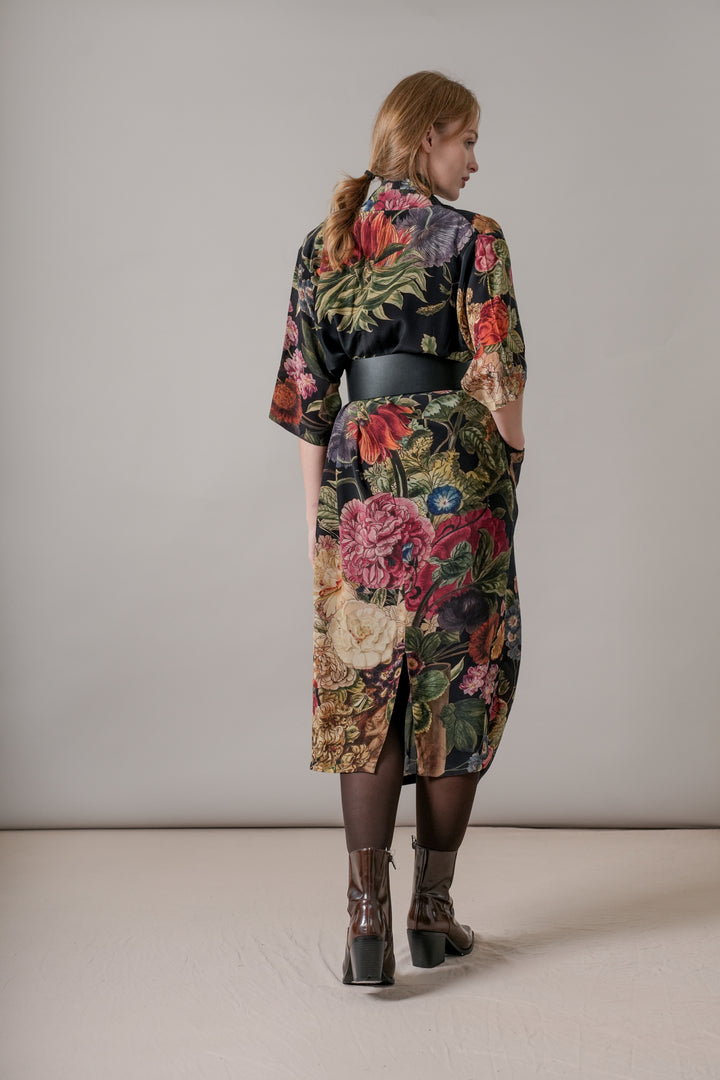 Robe Rachel noire Primula