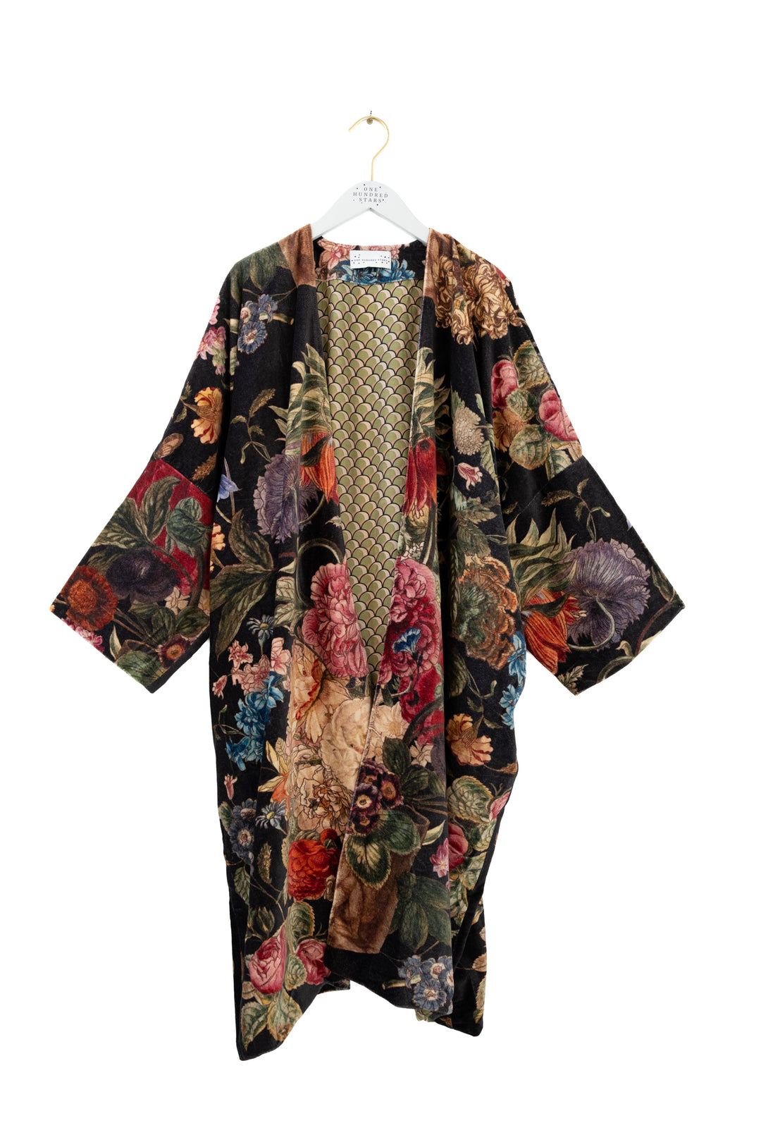 Primula Black Velvet Grande Kimono