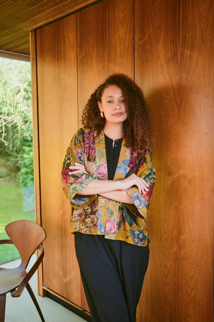 Primula Gold Kimono