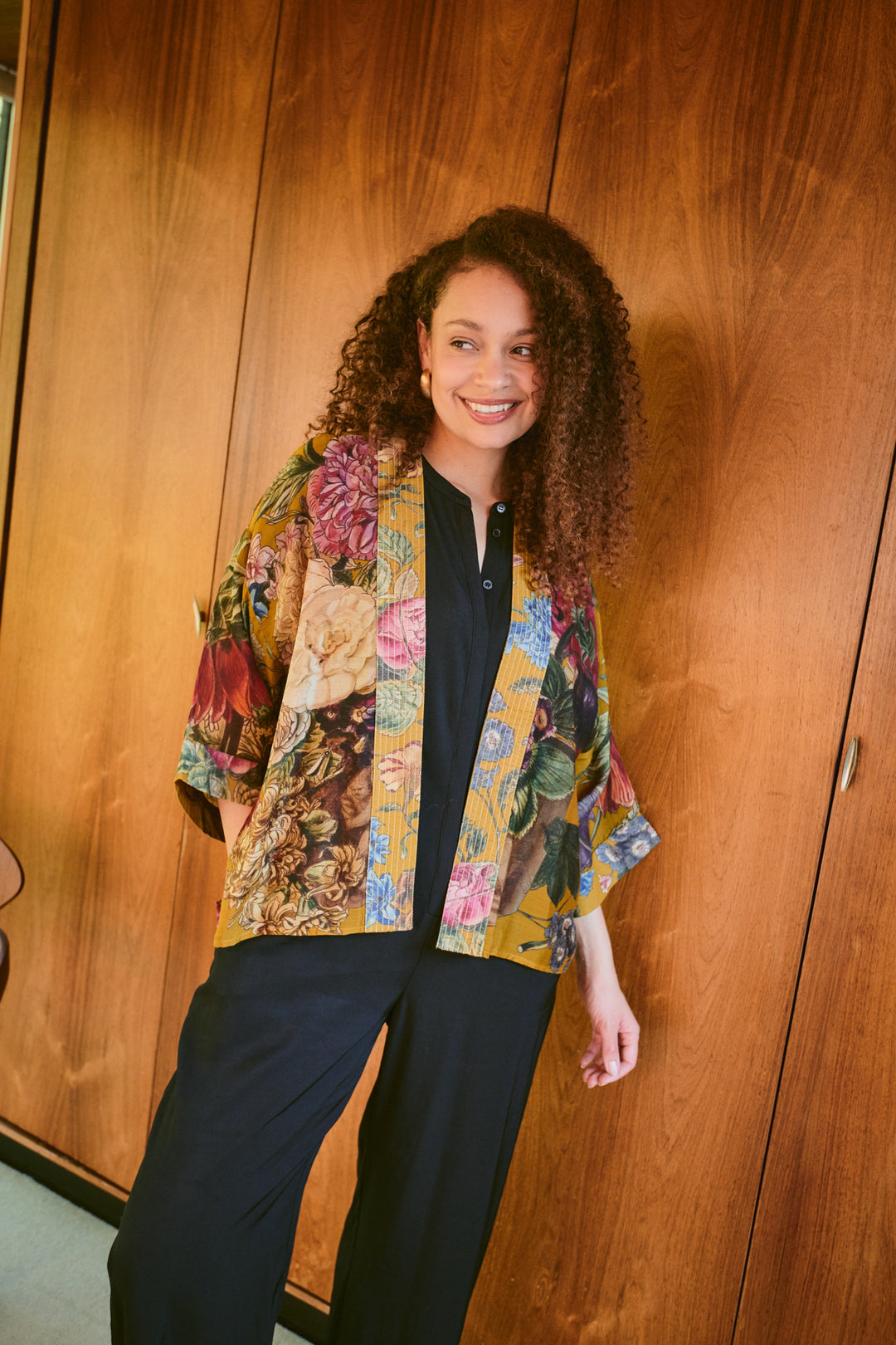 Primula Gold Kimono