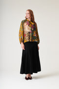 Primula Gold Pussybow Blouse