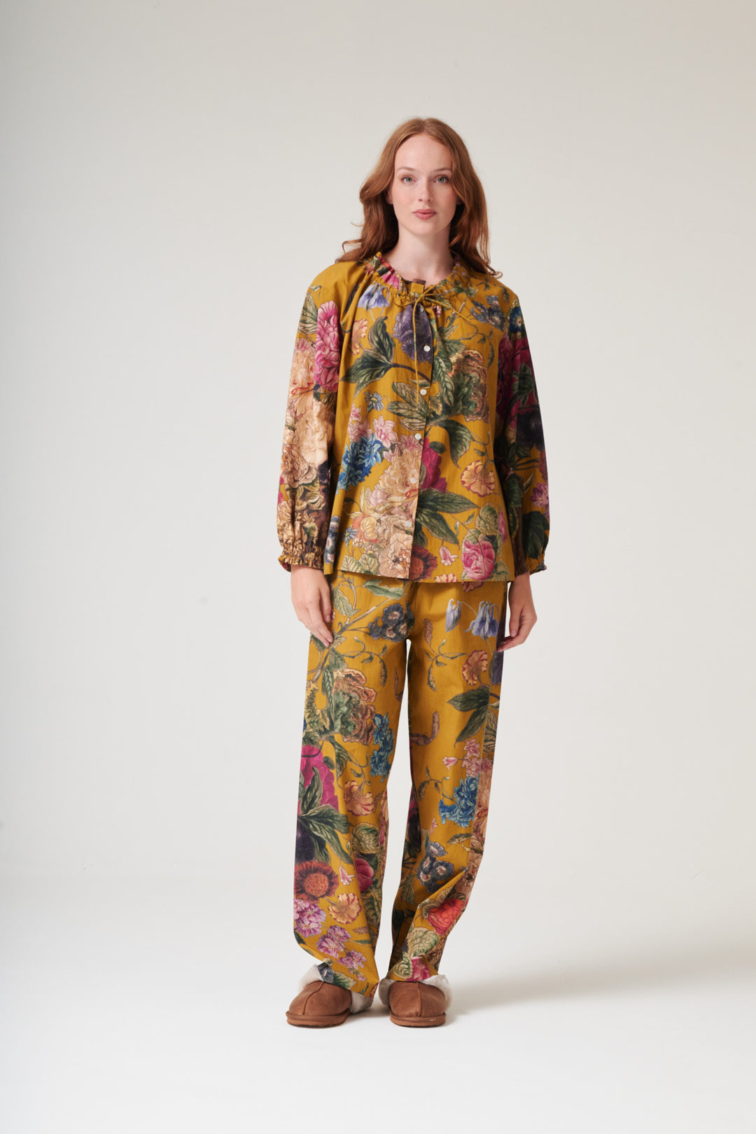 Primula Gold Poplin Pyjama Set
