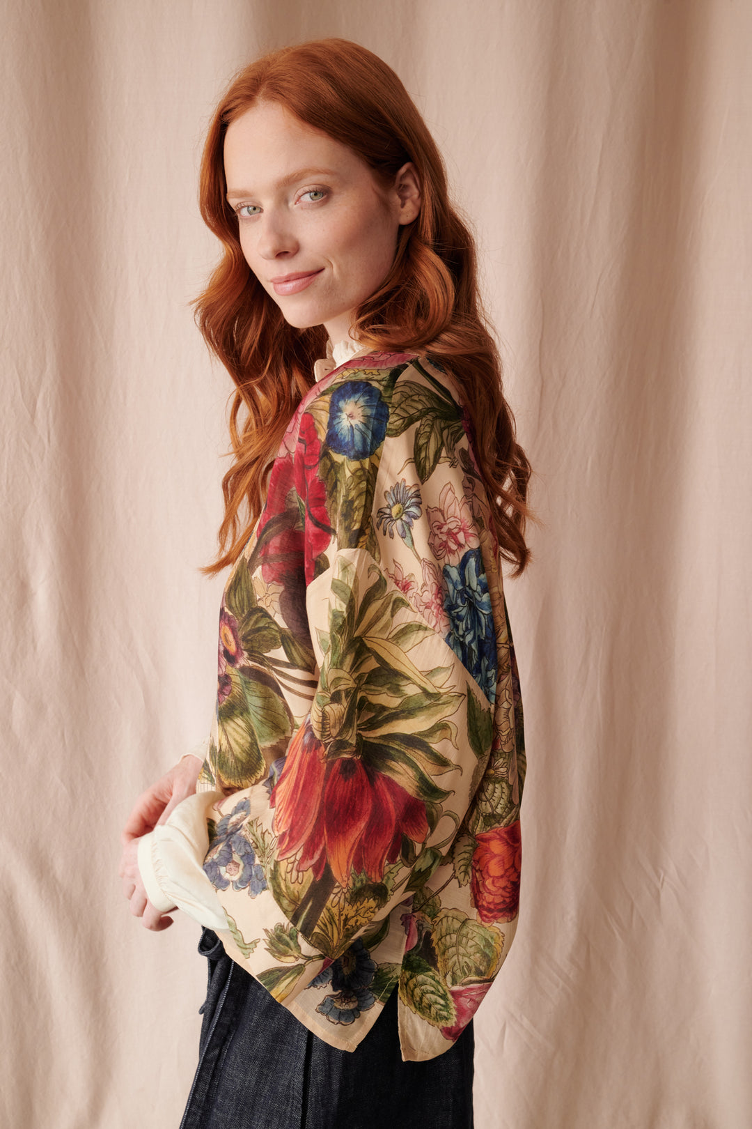Primula Stone Kimono