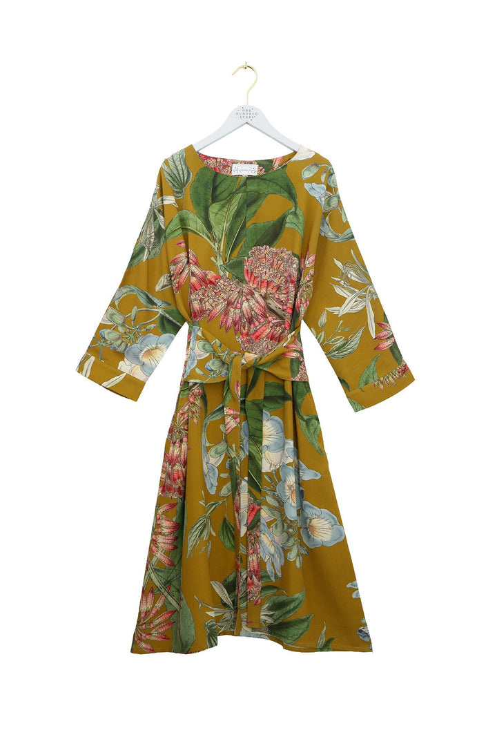 One Hundred Stars Rhodoleia Gold Kate Dress