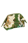 Rhodoleia Green Velvet Pouch