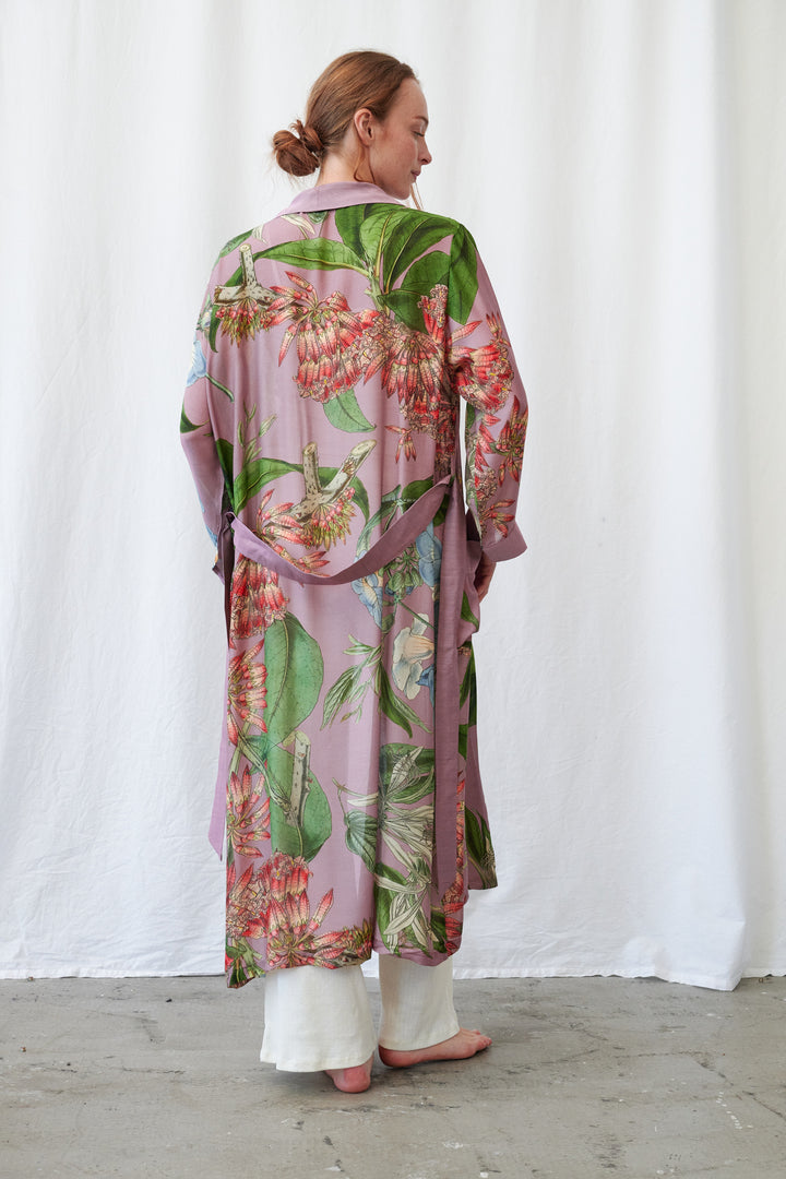 One Hundred Stars Rhodoleia Pink Gown