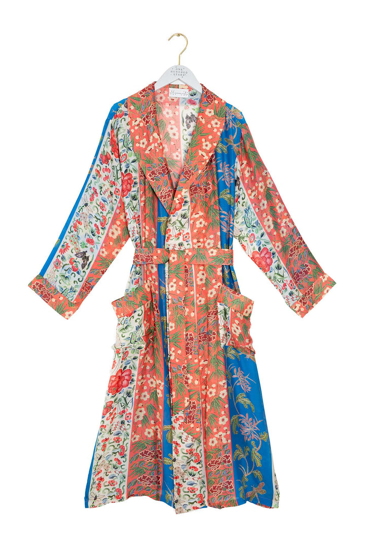 Ribbons Cobalt Gown