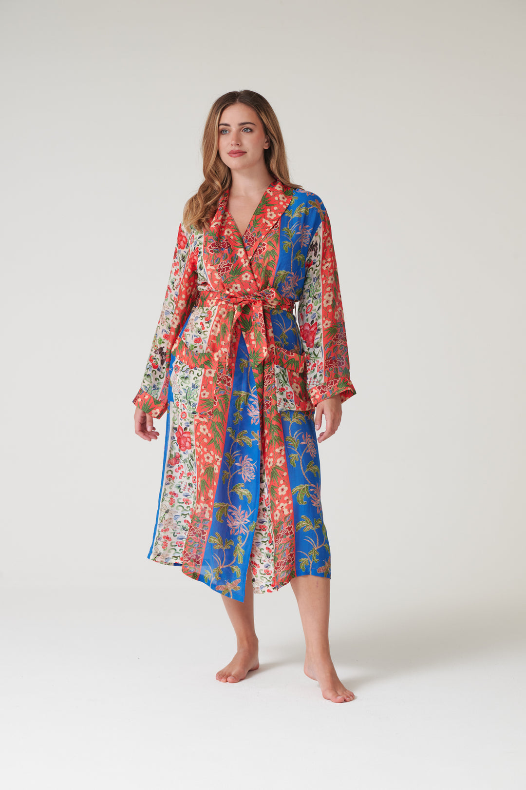 Ribbons Cobalt Gown