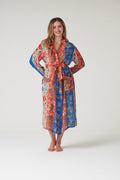 Ribbons Cobalt Gown