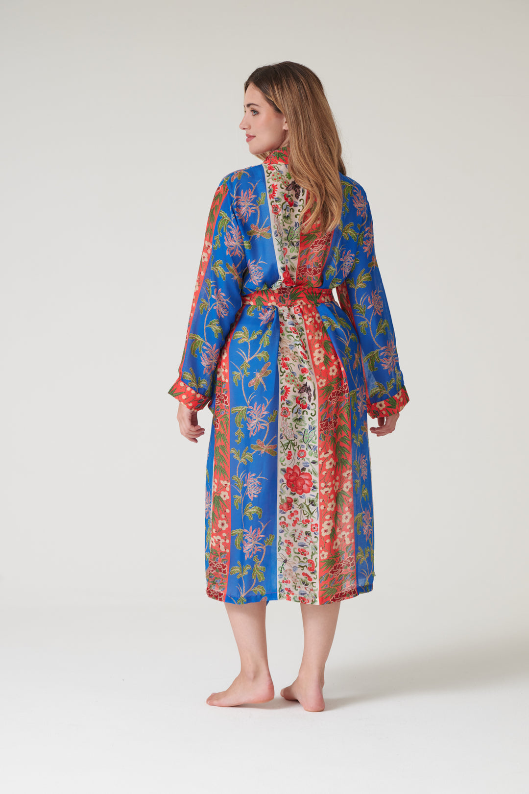 Ribbons Cobalt Gown