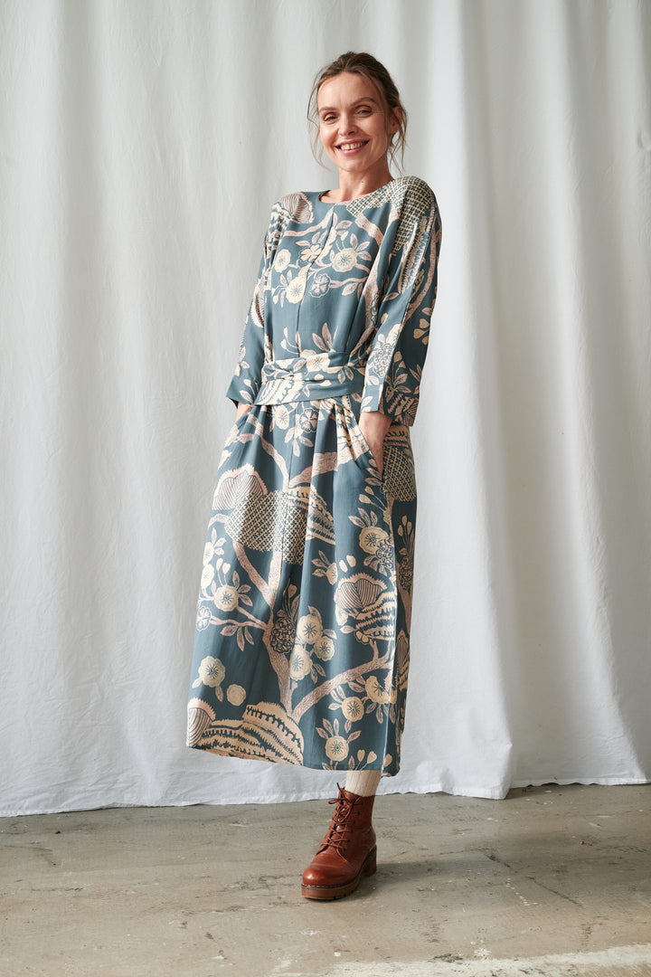 One Hundred Stars Rosa Blue Kate Dress