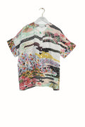 Blouse blanche printanière pour thé