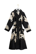 Stork Black Heavy Modal Gown
