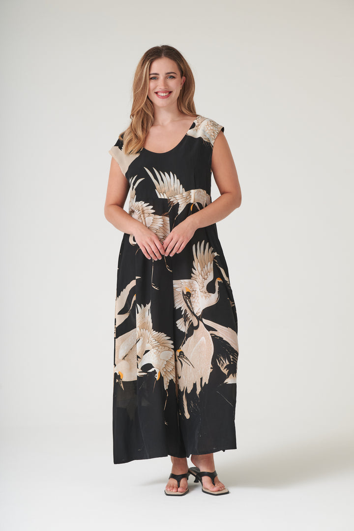 Stork Black Jumpsuit