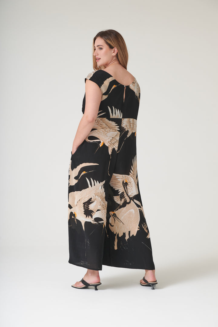 Stork Black Jumpsuit