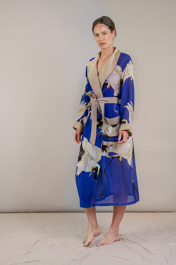 Robe bleue royale Stork