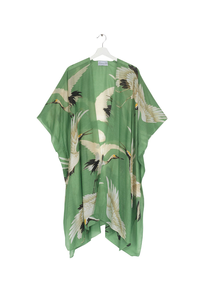 Stork Pea Green Throwover