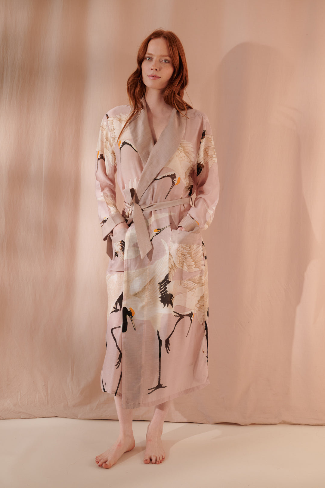 Stork Plaster Pink Gown
