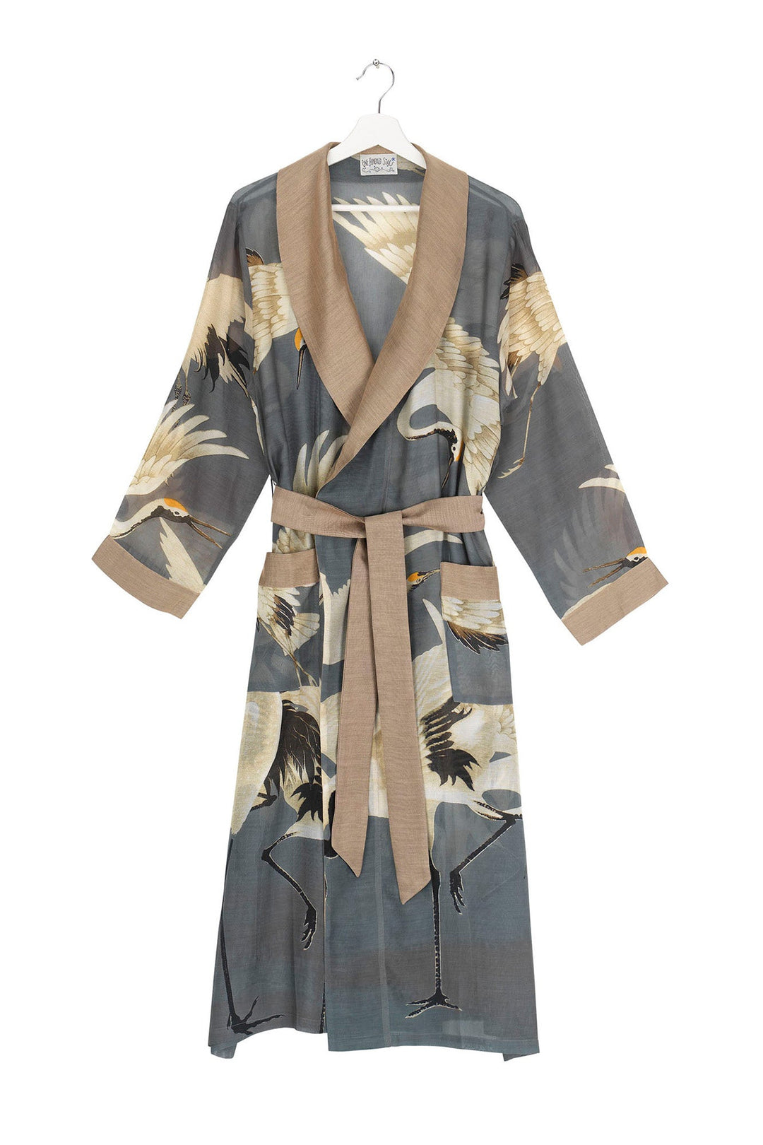 Stork Slate Grey Gown - One Hundred Stars