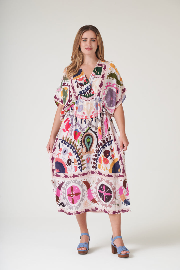 Susani Pink String Dress