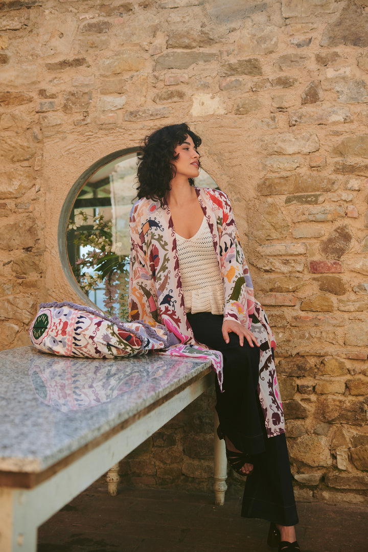 Susani Pink Grande Kimono
