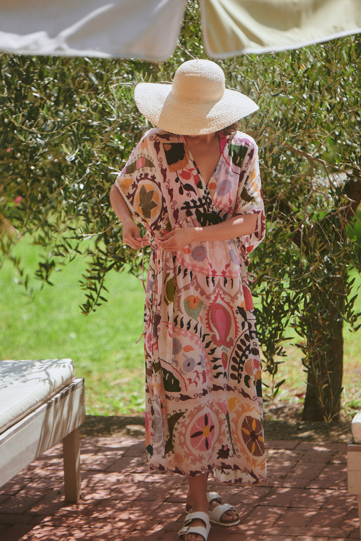 Susani Pink String Dress