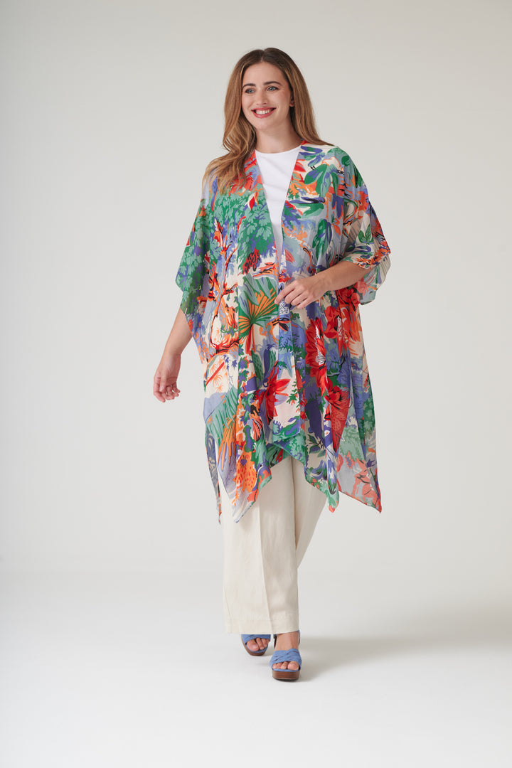 Tropicana Blue Throwover