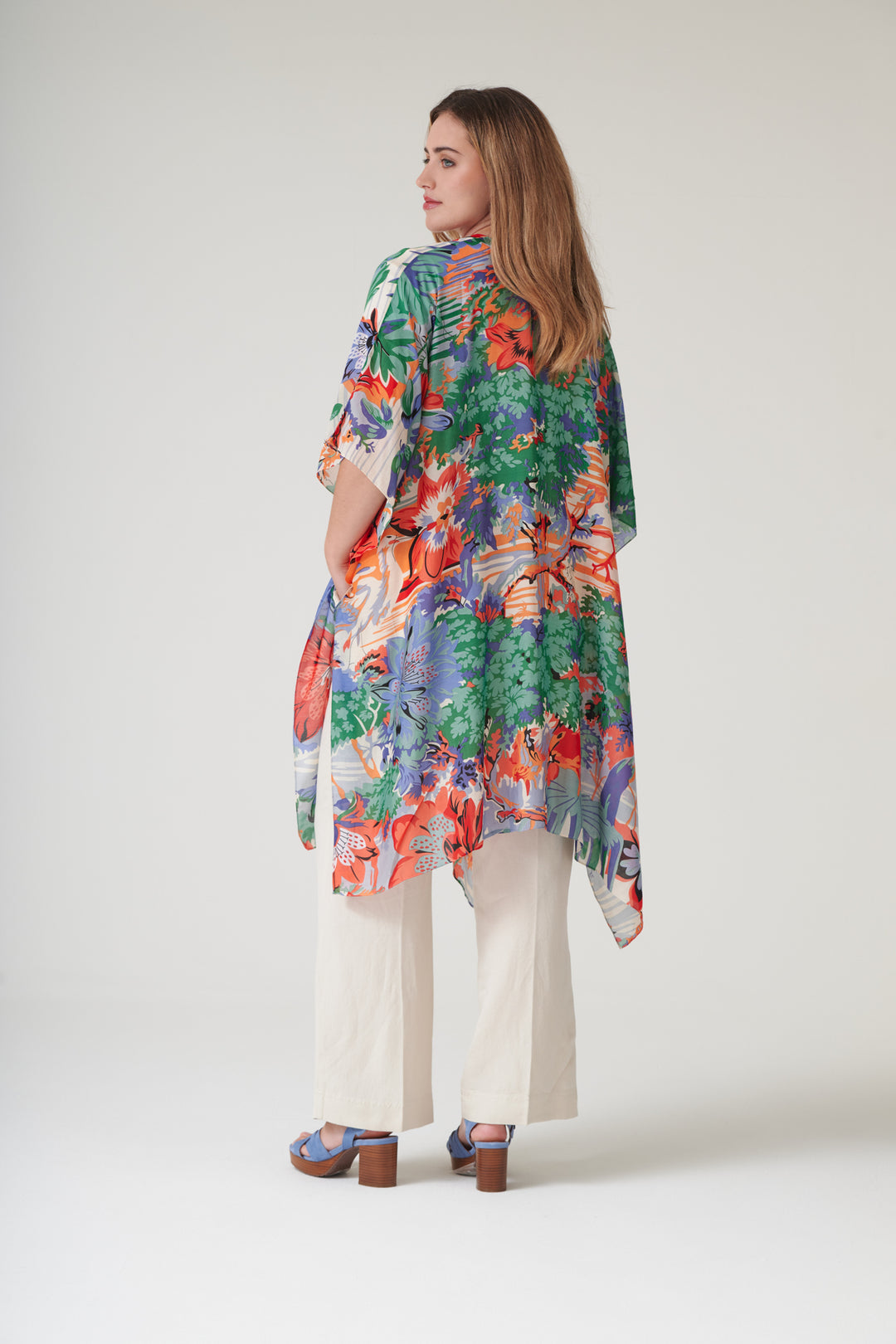 Tropicana Blue Throwover