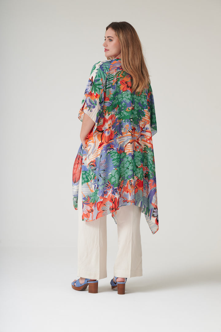 Tropicana Blue Throwover