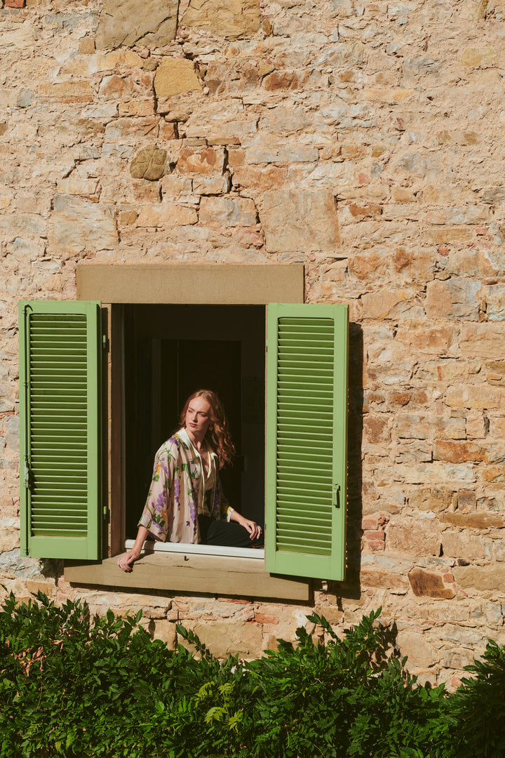 Wisteria Lilac Kimono
