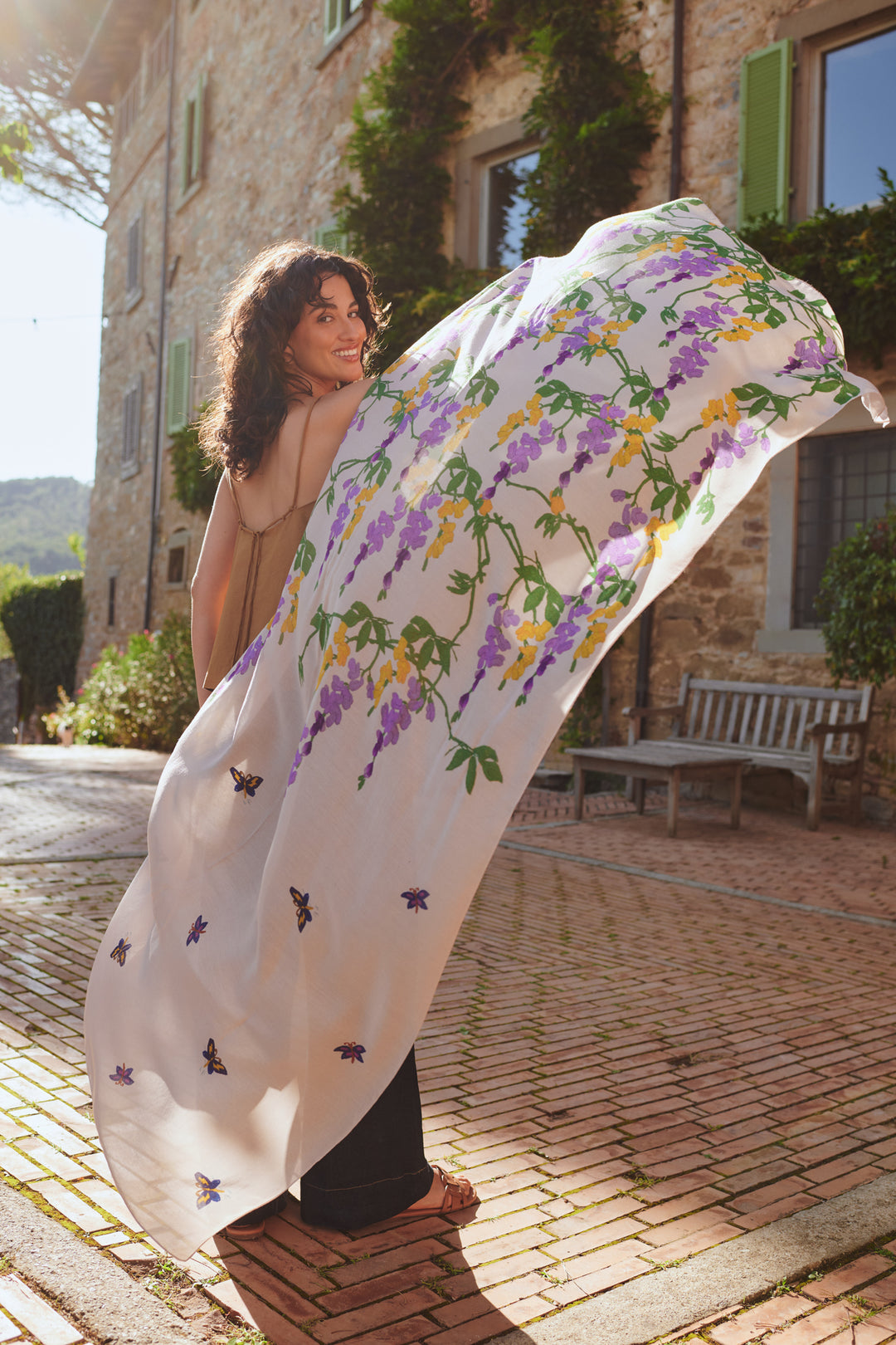Wisteria Lilac Scarf