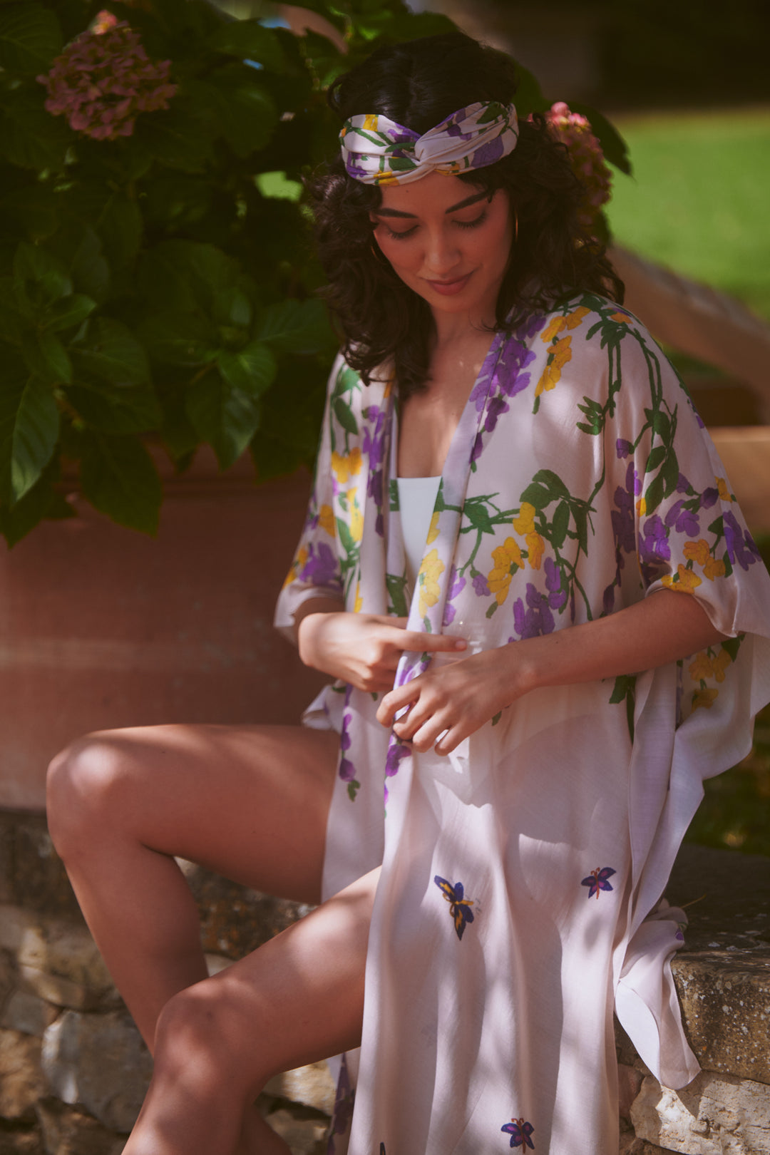 Wisteria Lilac Throwover