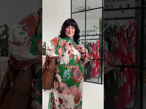 Giant Kantha Lime Tie Dress